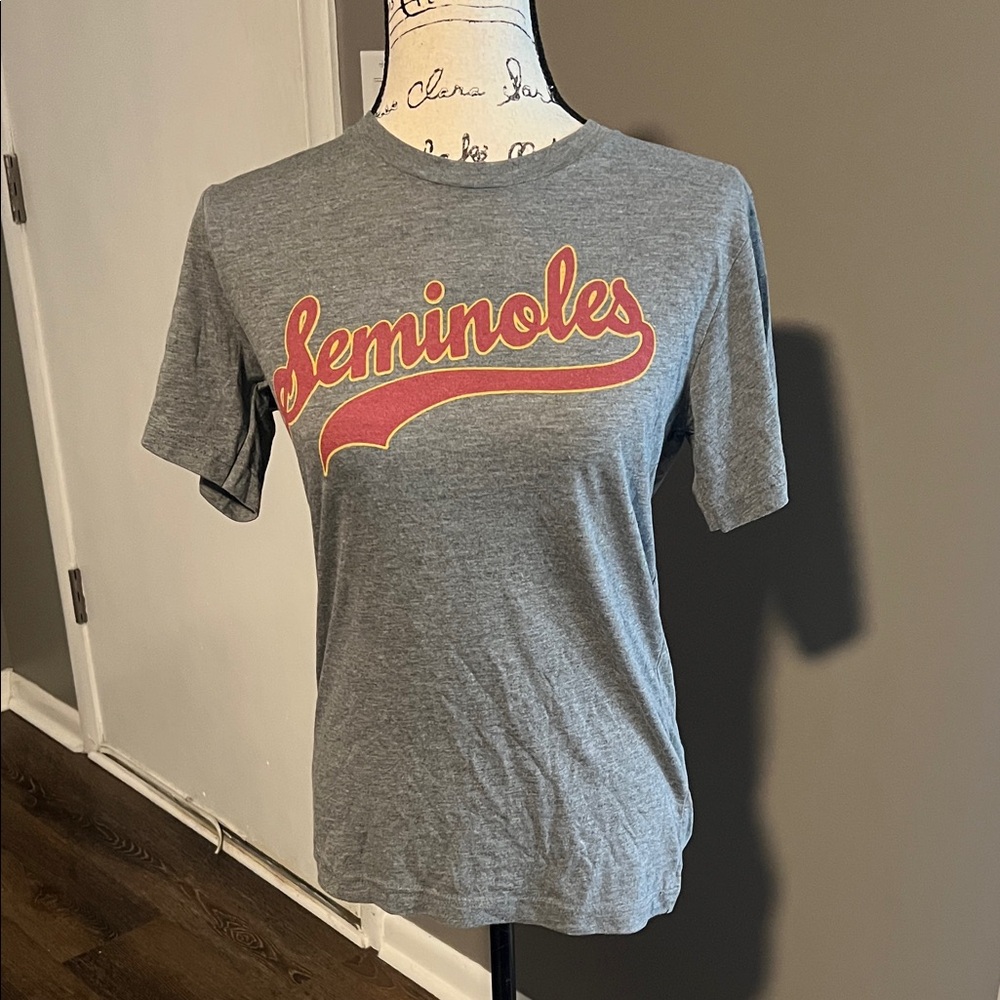 NWOT Florida State Gray Seminoles Women's FSU T-Shirt
